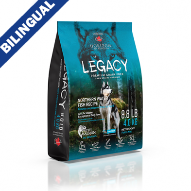 HORIZON PET NUTRITION© LEGACY NORTHERN WATER FISH RECIPE DRY DOG FOOD ...